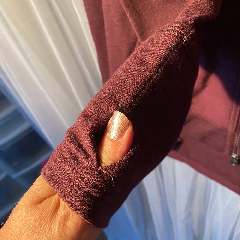 EDDIE BAUER ZIP UP HOODIE (SZ S) (BNWT) - Picture 5 of 6